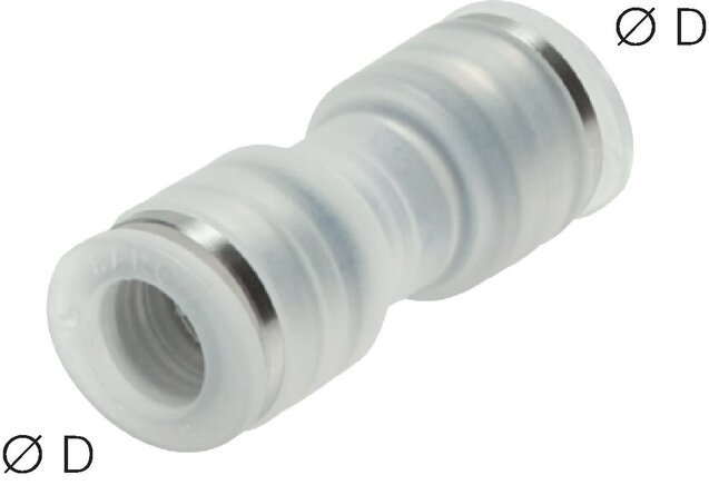 Gerader Steckanschluss 12mm.IQS-PP