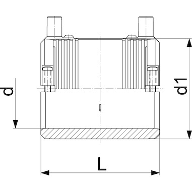 MUFFE E+ PE100 SDR11 PN16 D20