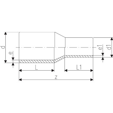 REDUKTION LS PE100 SDR11 PN16 D25-D20