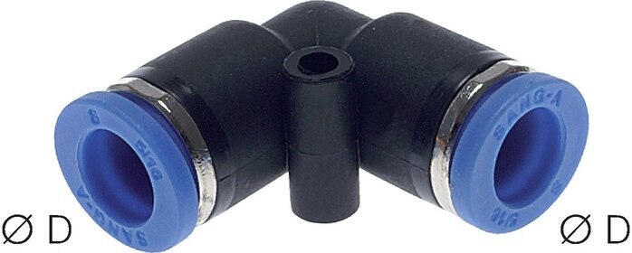 Winkel-Steckanschluss 16mm.IQS-Standard
